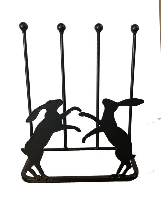 2 PAIR BOOT RACK - BOXING HARES