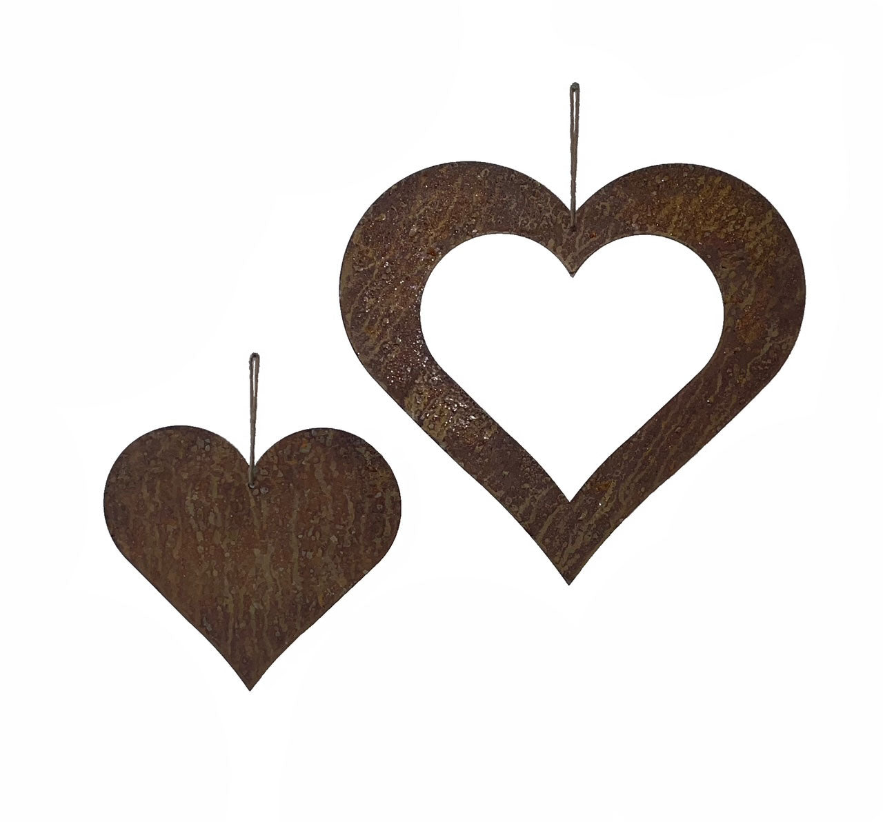 HEARTS (PACK OF 2) - Ready to Rust.